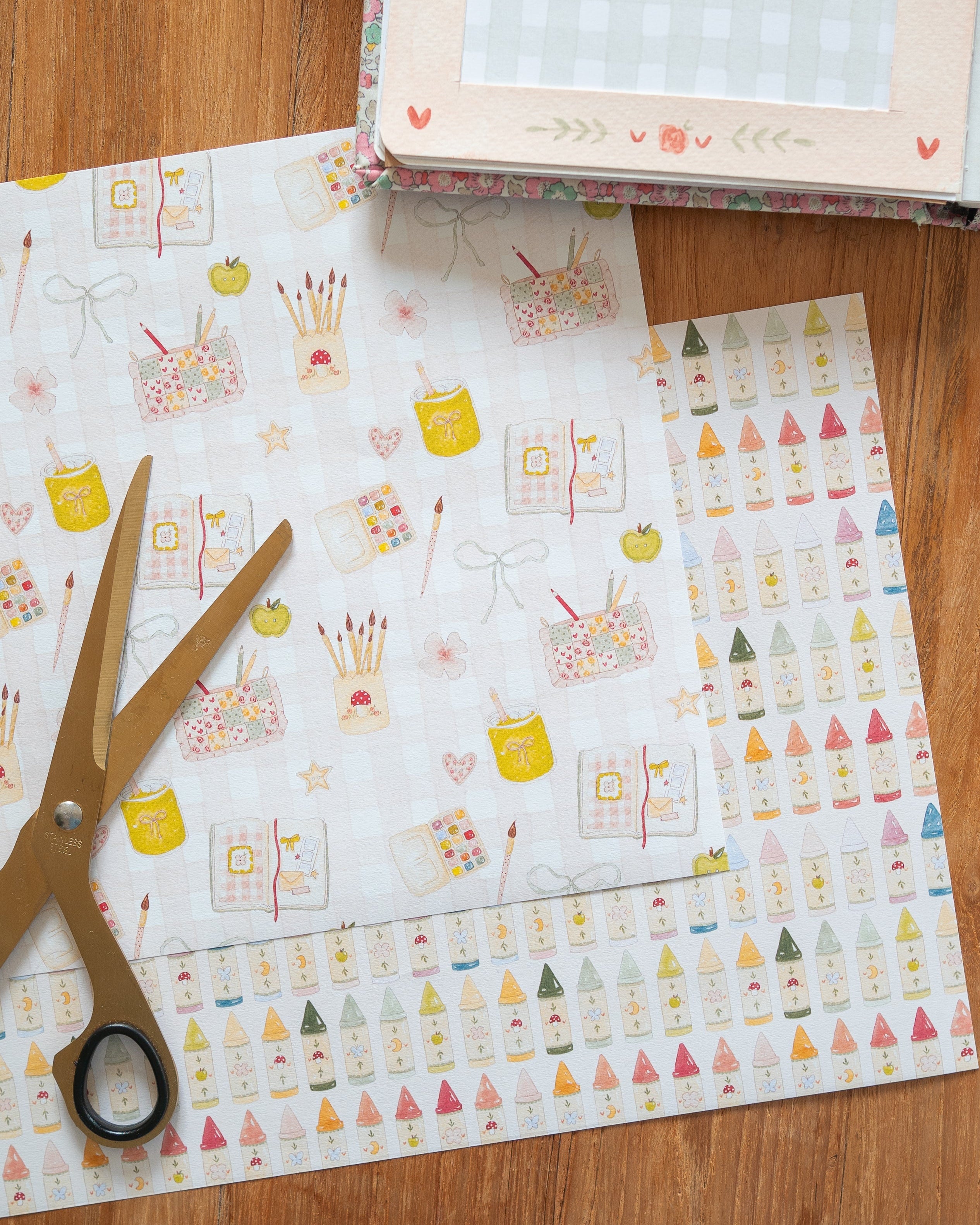 Papiers scrapbooking