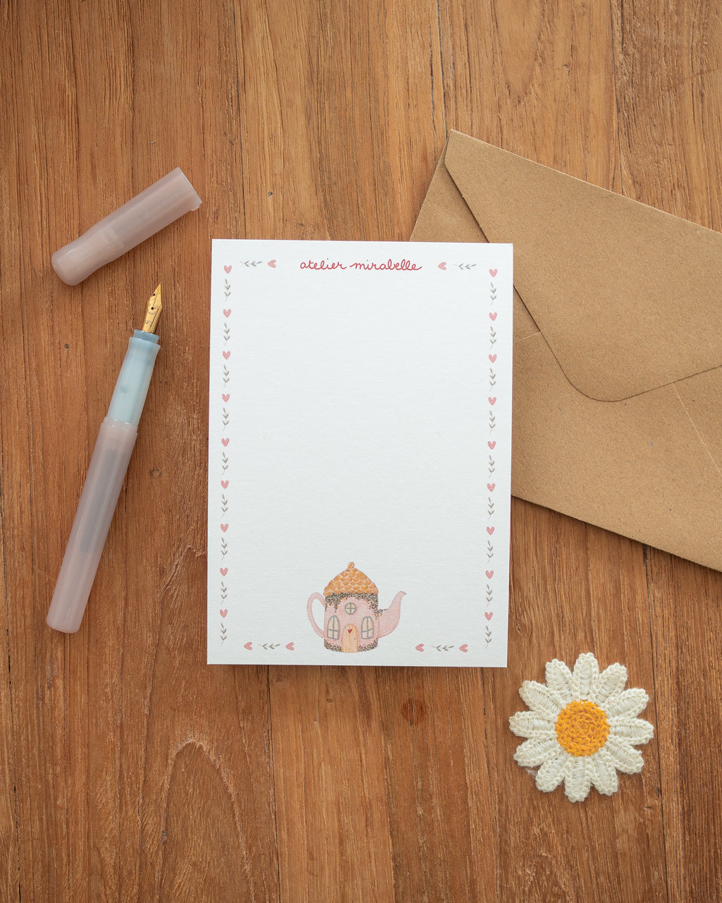 Carte Bonne Fête Maman - Goûter au cottage