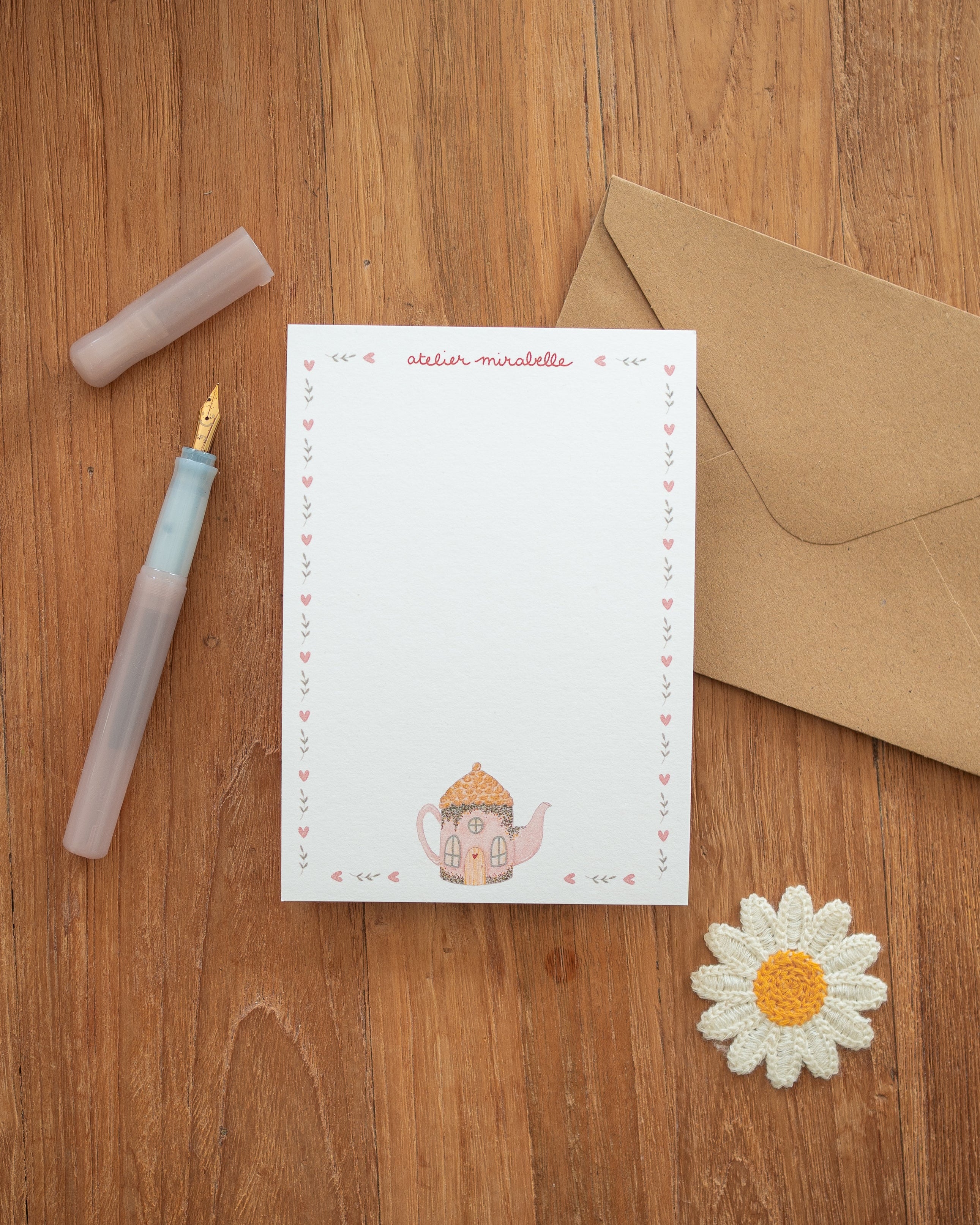 Carte Bonne Fête Maman - Goûter au cottage