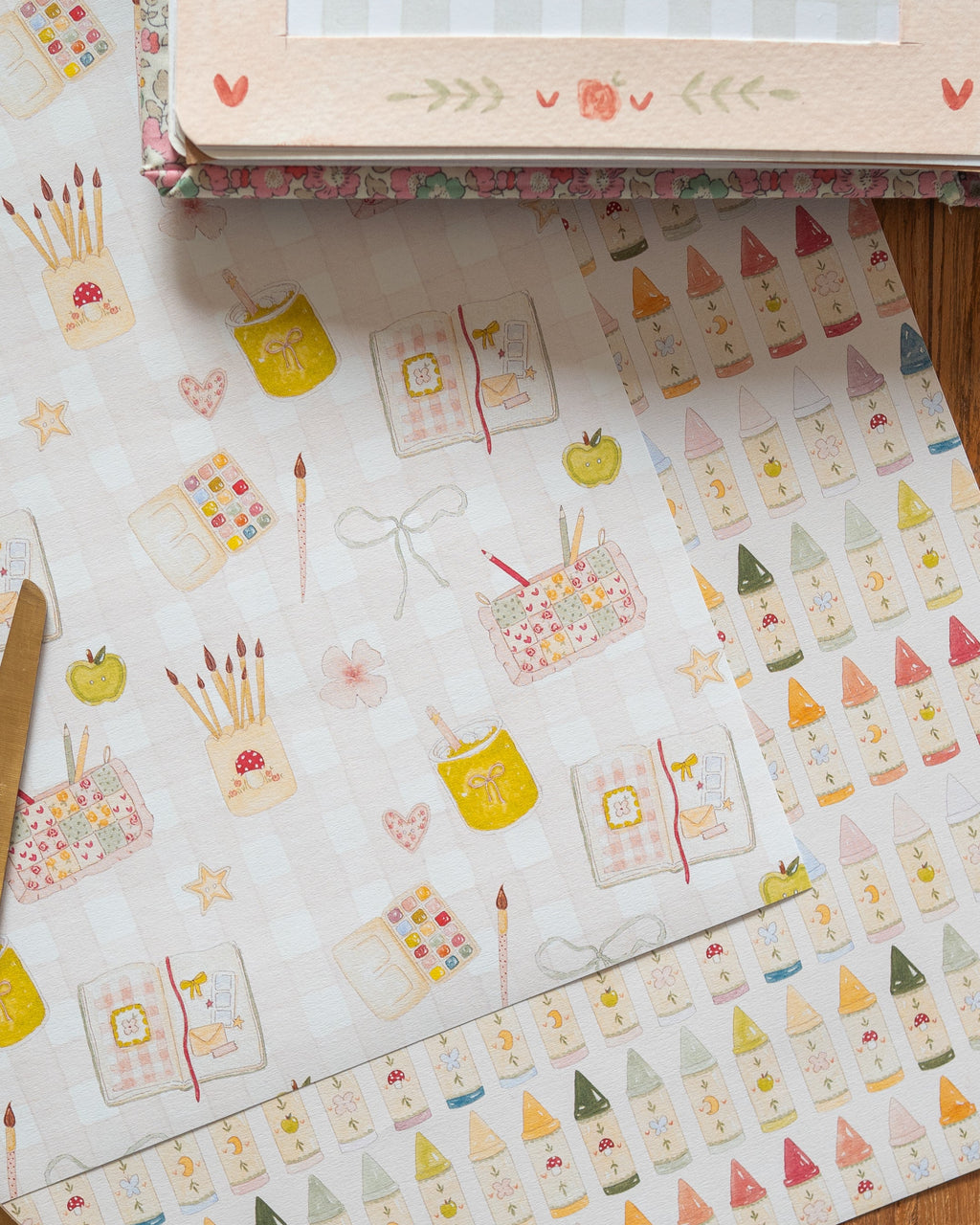 Kit de scrapbooking Crafty girl