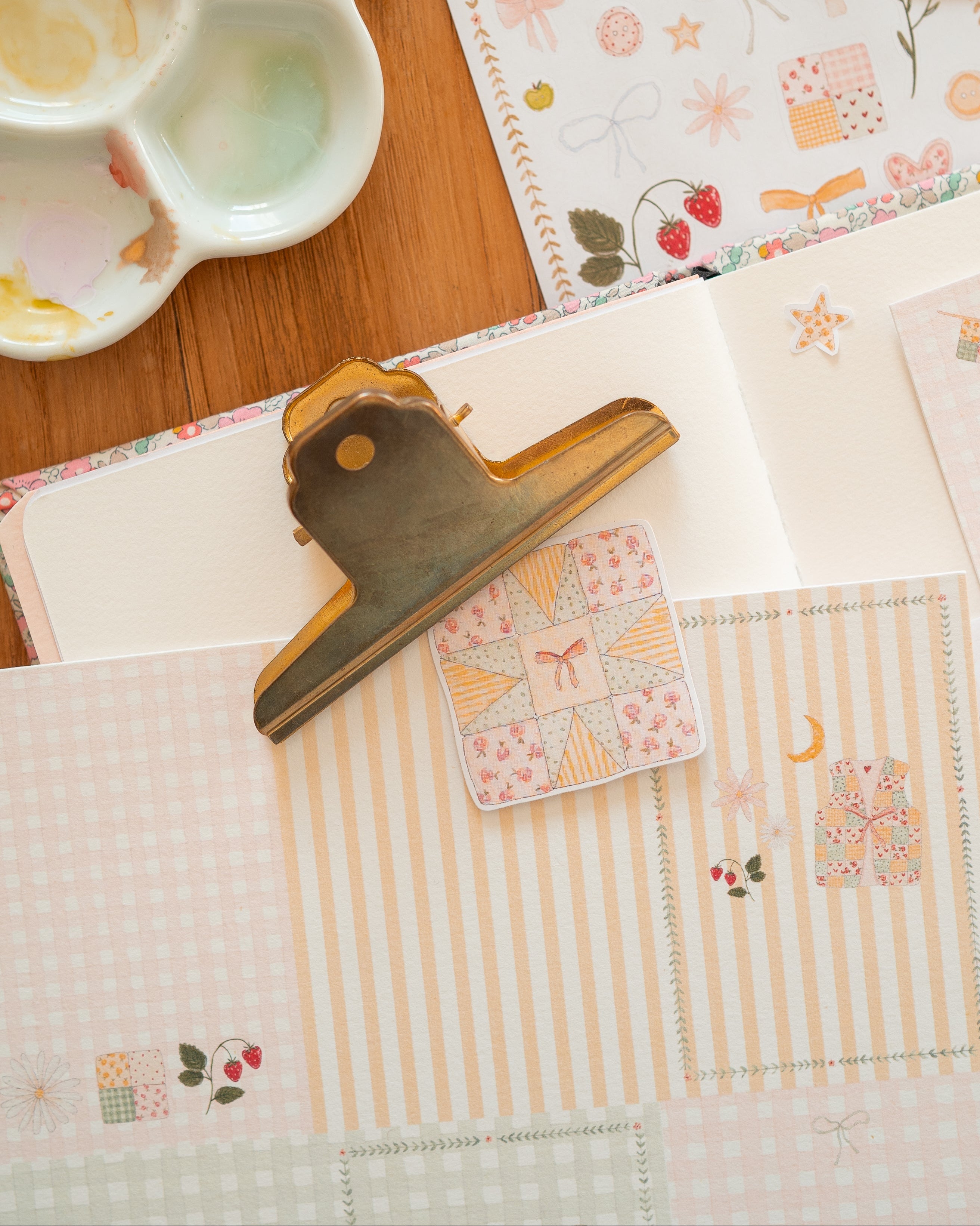 Kit scrapbooking Après-midi au cottage