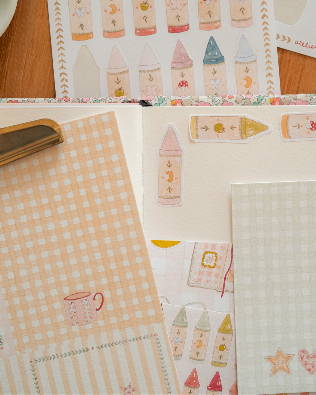 Kit de scrapbooking Crafty girl