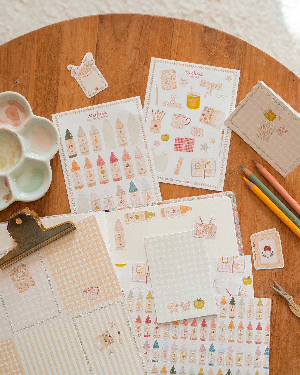 Kit de scrapbooking Crafty girl