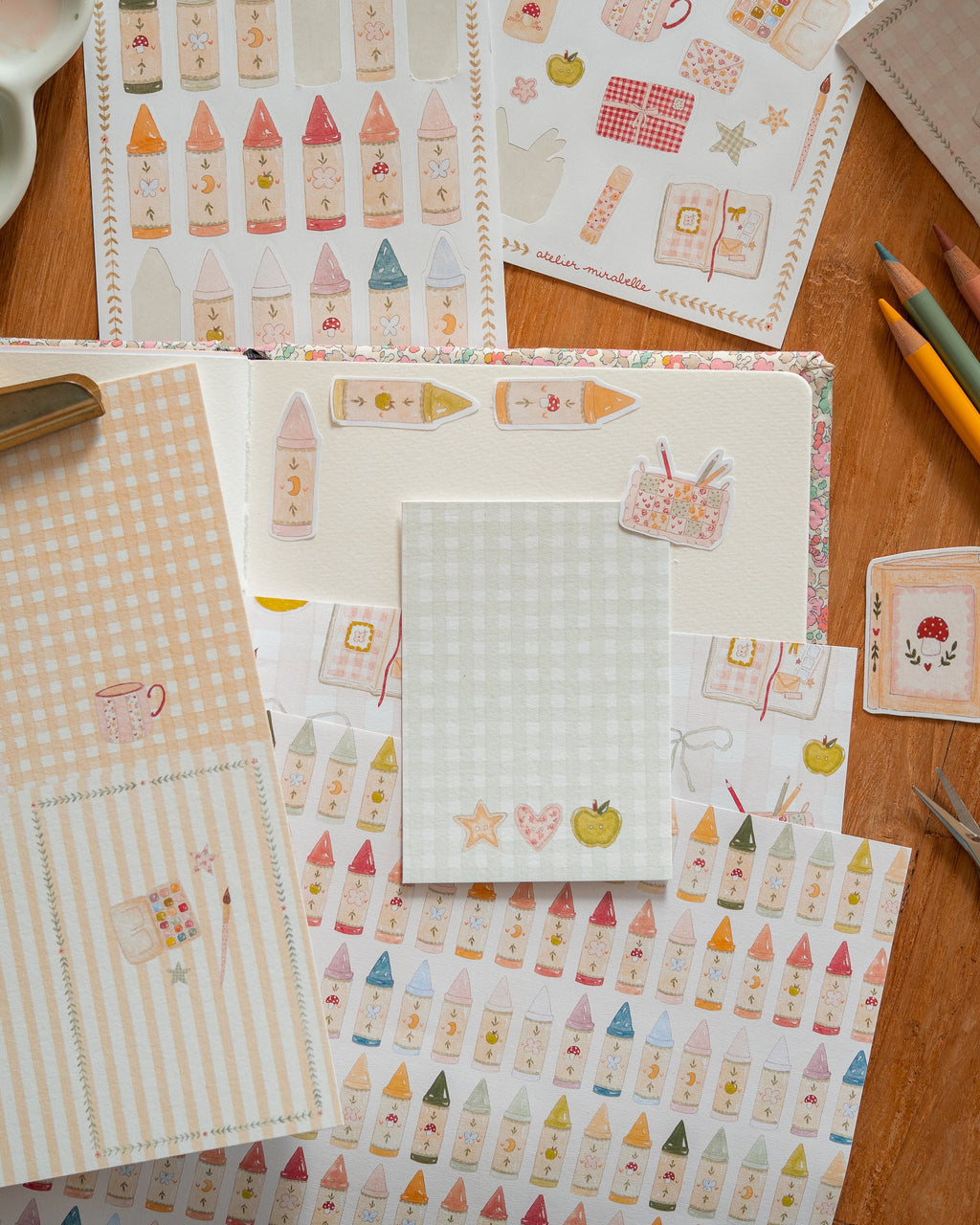 Kit de scrapbooking Crafty girl