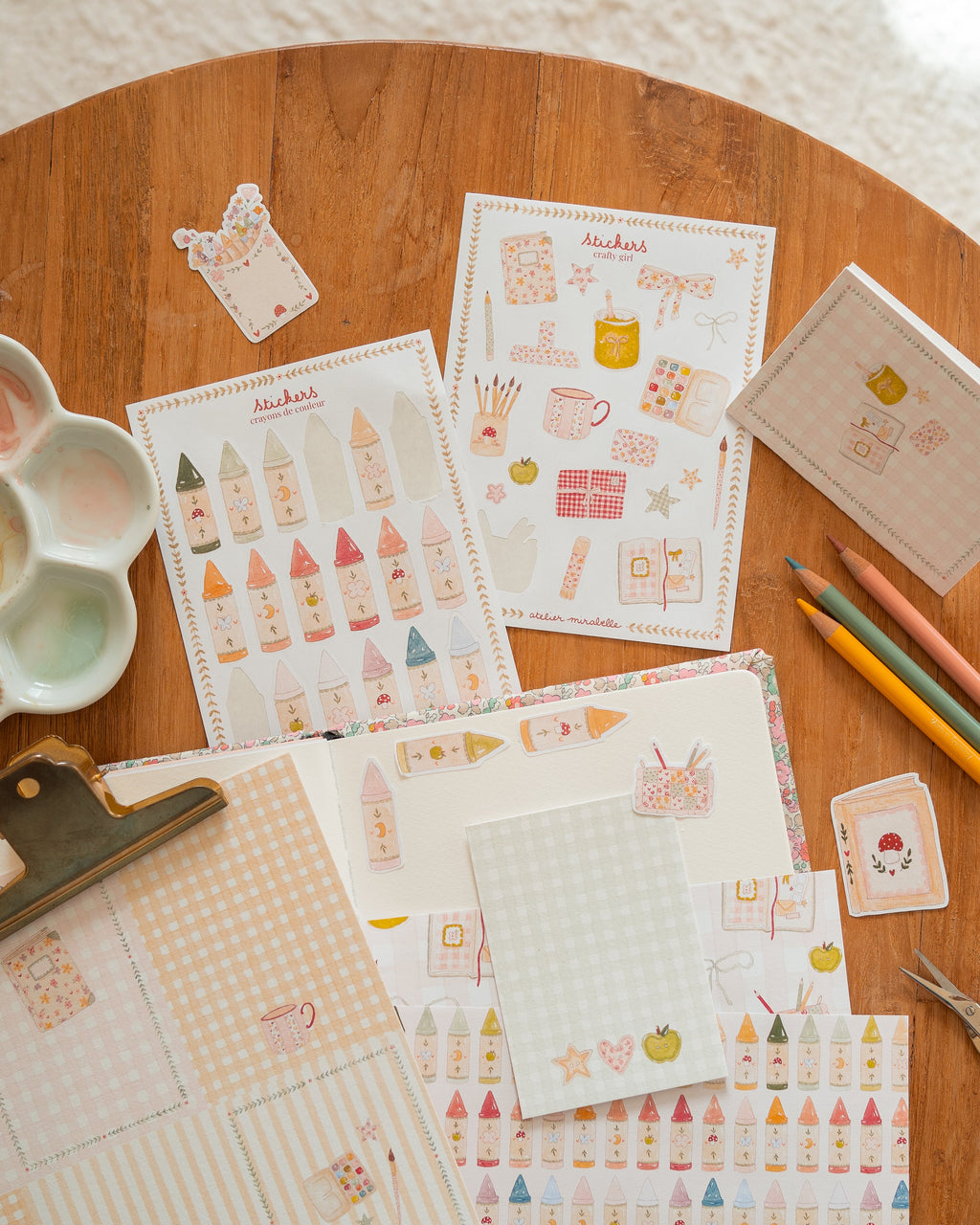Kit de scrapbooking Crafty girl