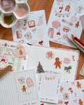Kit de scrapbooking - Goûter de Noël