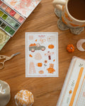 Planche de stickers - Fall Festival
